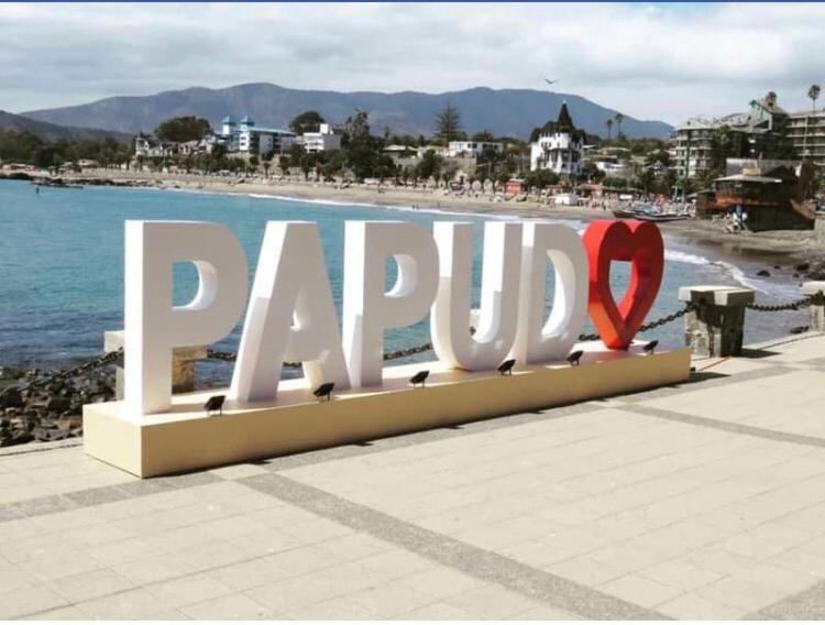 Resort Papudo Laguna, Vista Laguna Y Mar Wifi Eksteriør billede